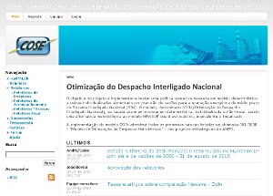 COSE - Laboratório de Coordenação da Operação de Sistemas EletroEnergéticos da Unicamp